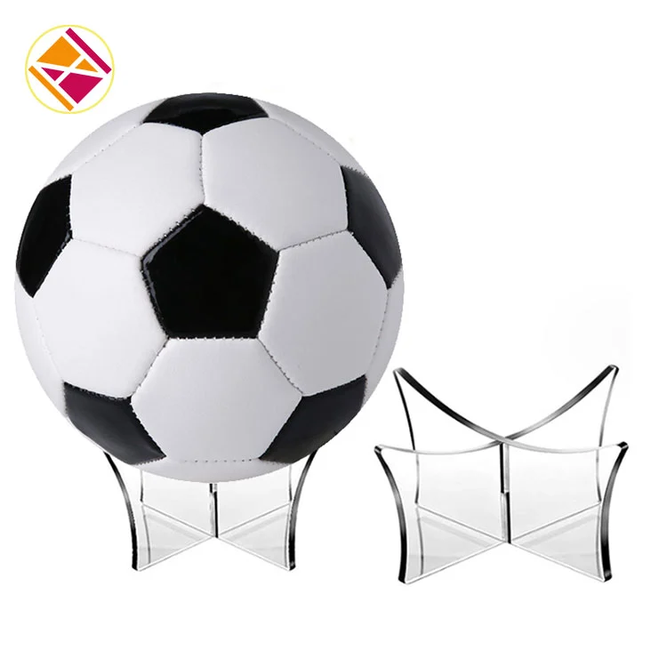 Stand tampilan akrilik bola